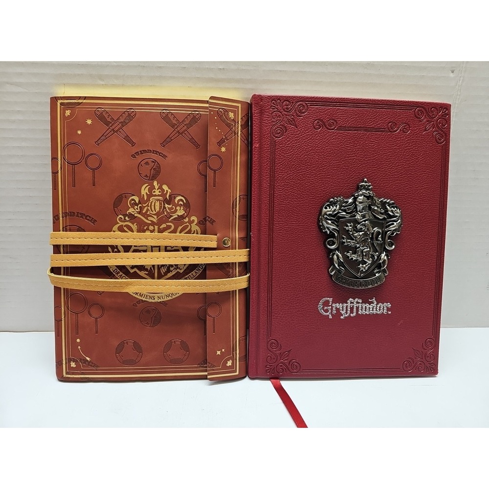Lot Of 11‎ Harry Potter Hogwarts Journal Note Book Embossed Faux Suede - Picture 8 of 10